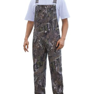 Camo Overalls for Men Work Utility Coveralls Bibs Romper Jumpsuit with Zipper Fly